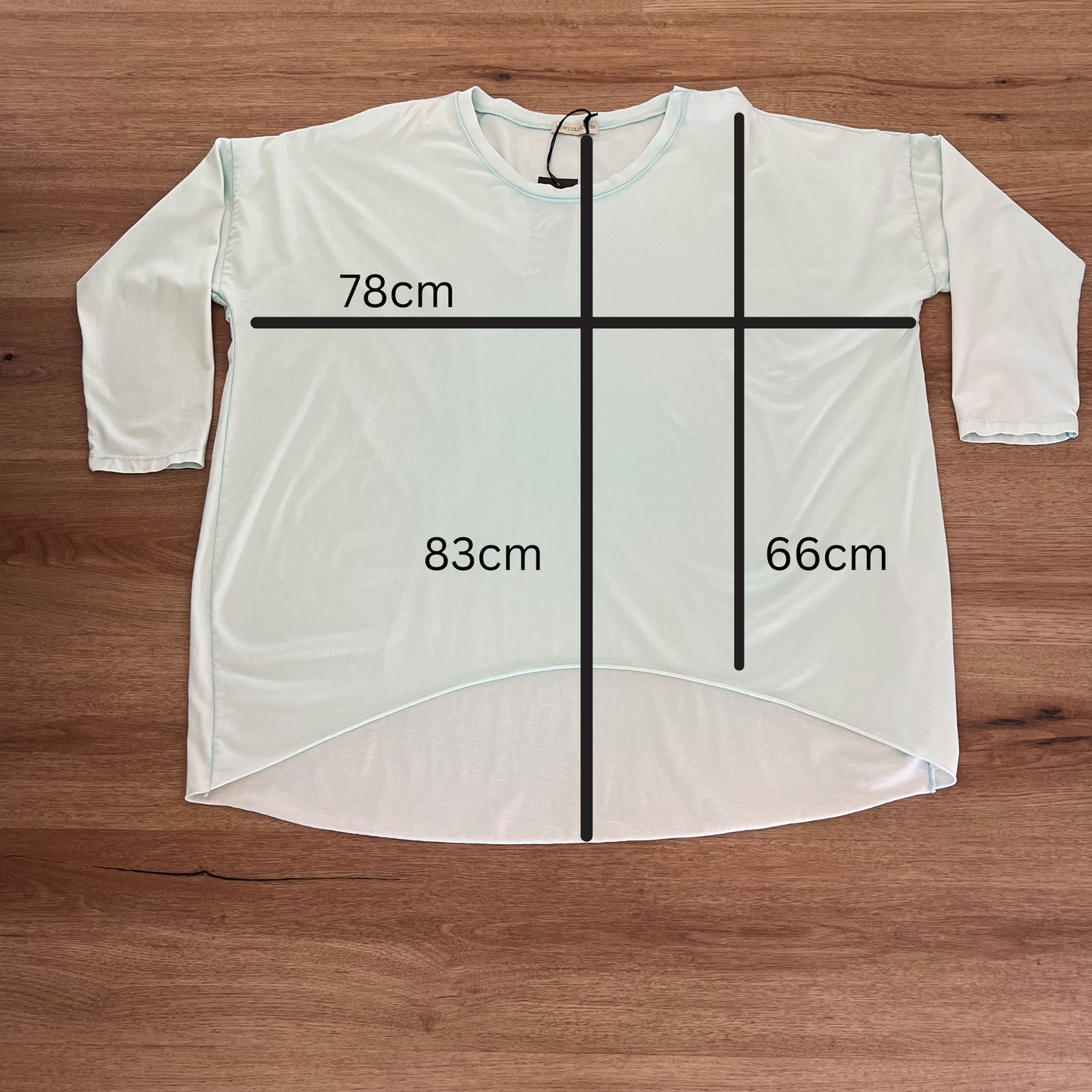 Bella Basic Long Sleeve Top - White
