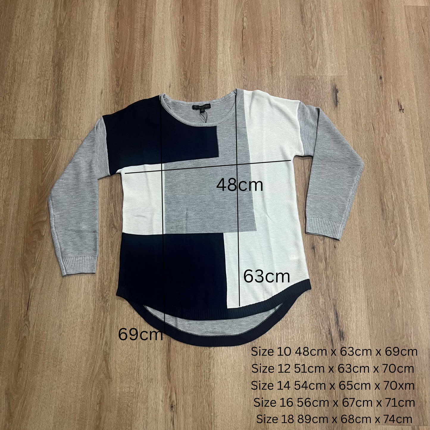 Jordan Block Colour Knit