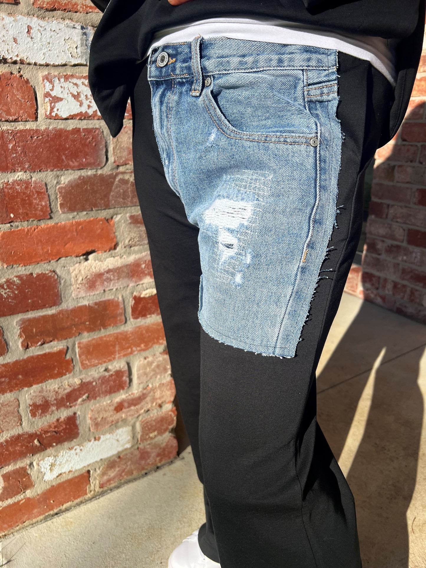 Dallas Denim Patch Pant