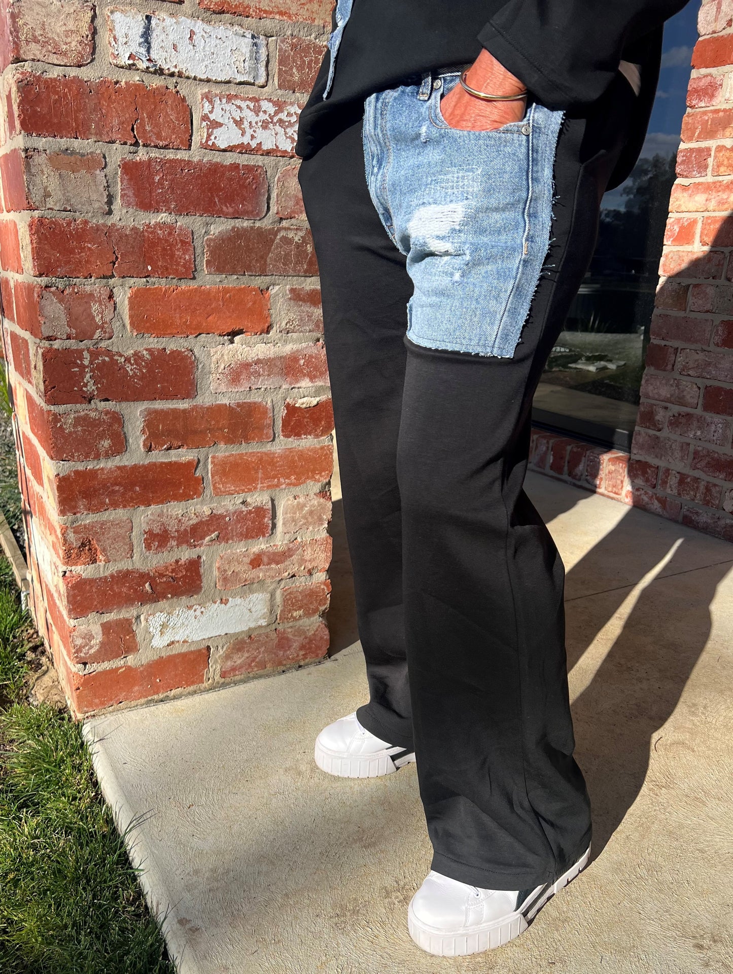 Dallas Denim Patch Pant