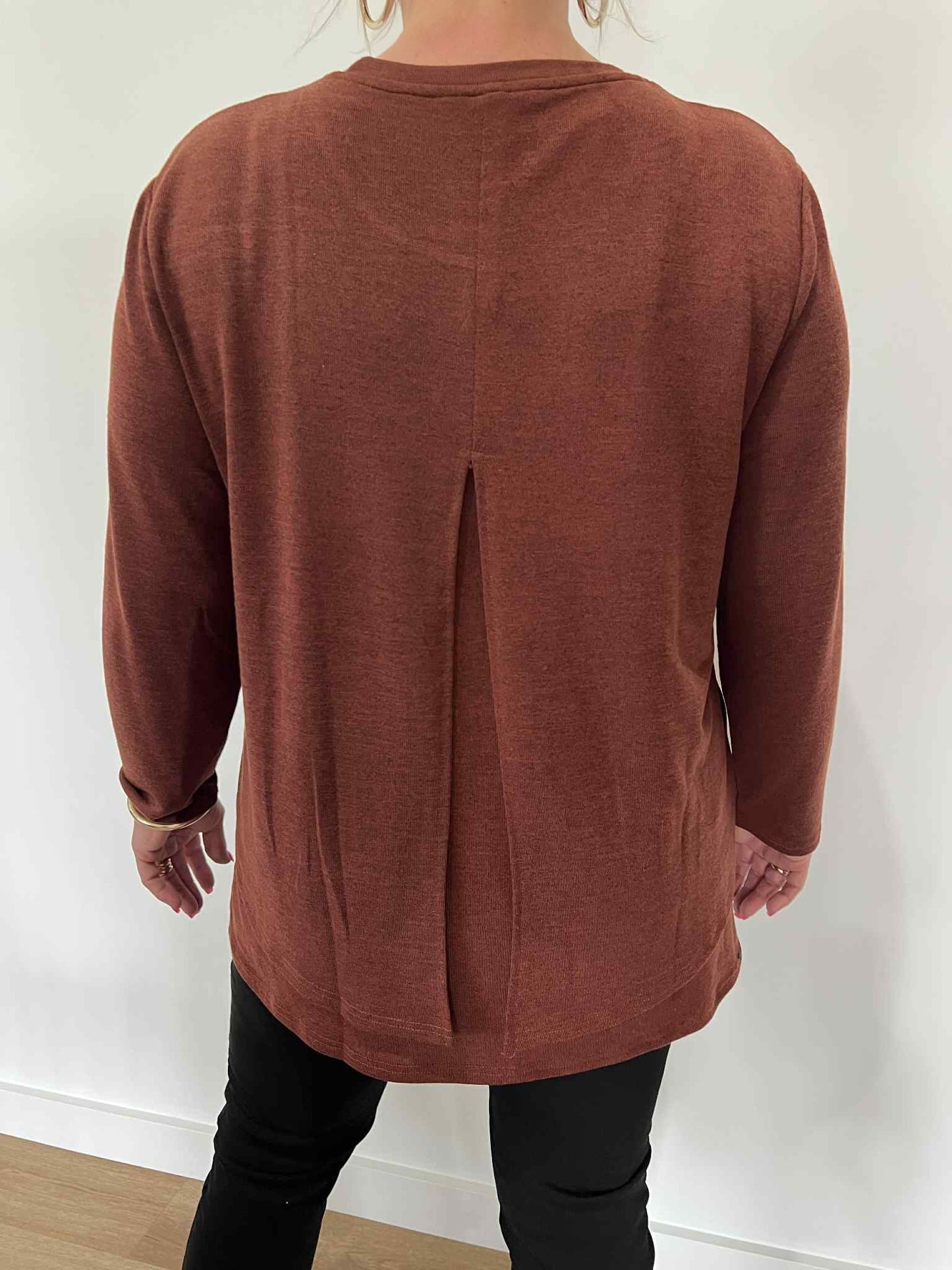 Remy Layered Top - Rust