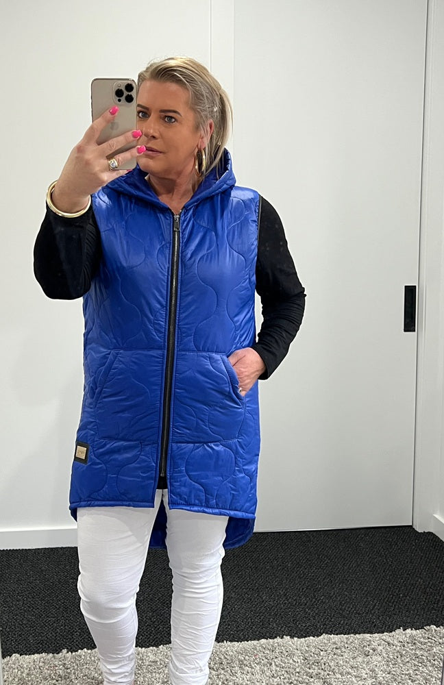 Rita Vest - Blue