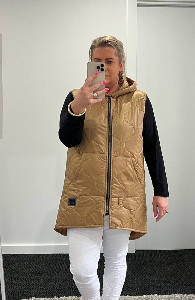 Rita Vest - Camel