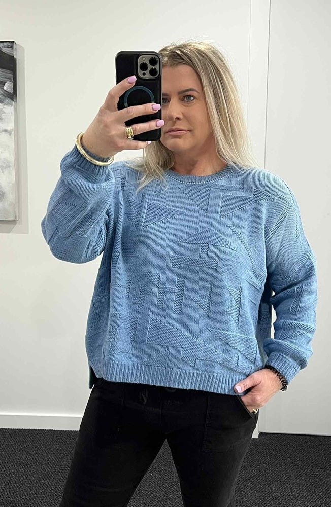 Savoy Knit - Blue