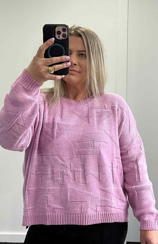 Savoy Knit - Pink