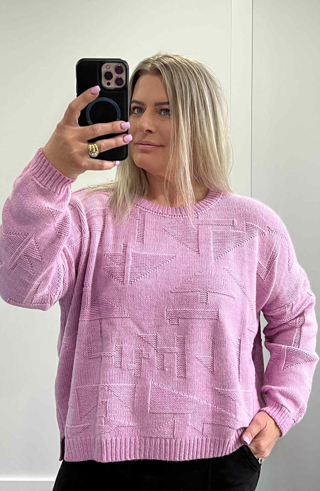 Savoy Knit - Pink