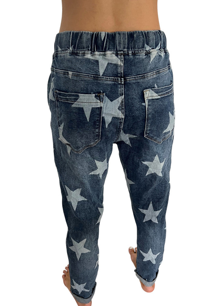 Millie Star Denim Joggers