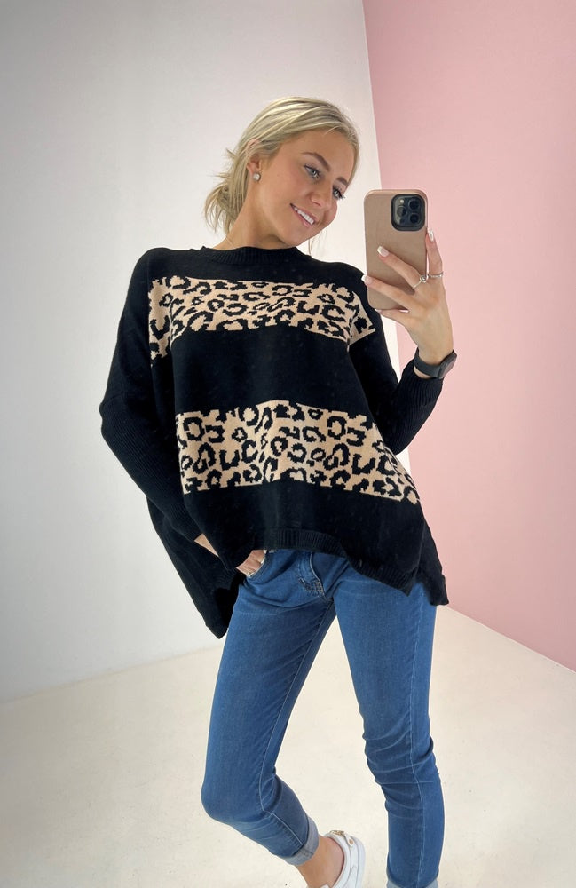 Lizzie Leopard Knit
