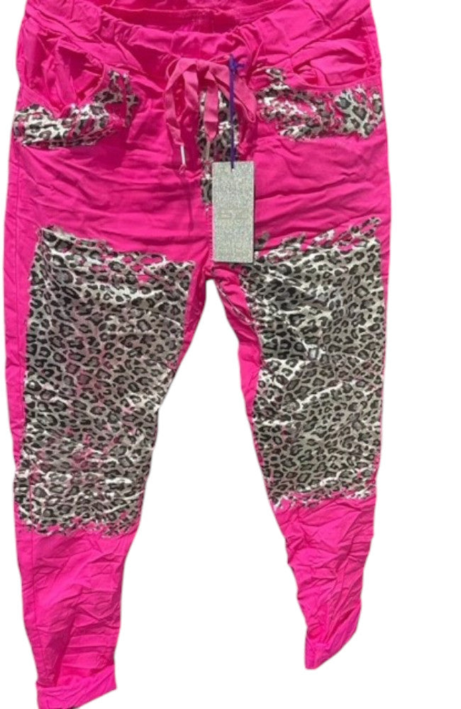 Leopard Splash Joggers