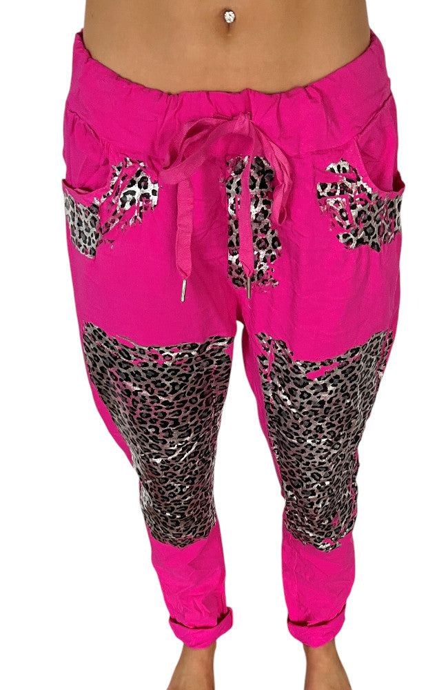 Leopard Splash Joggers