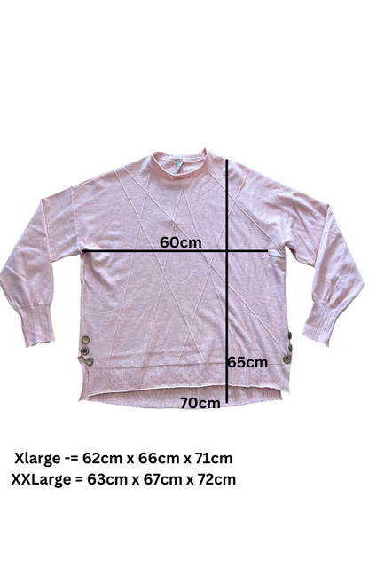 Penny Side Button Knit