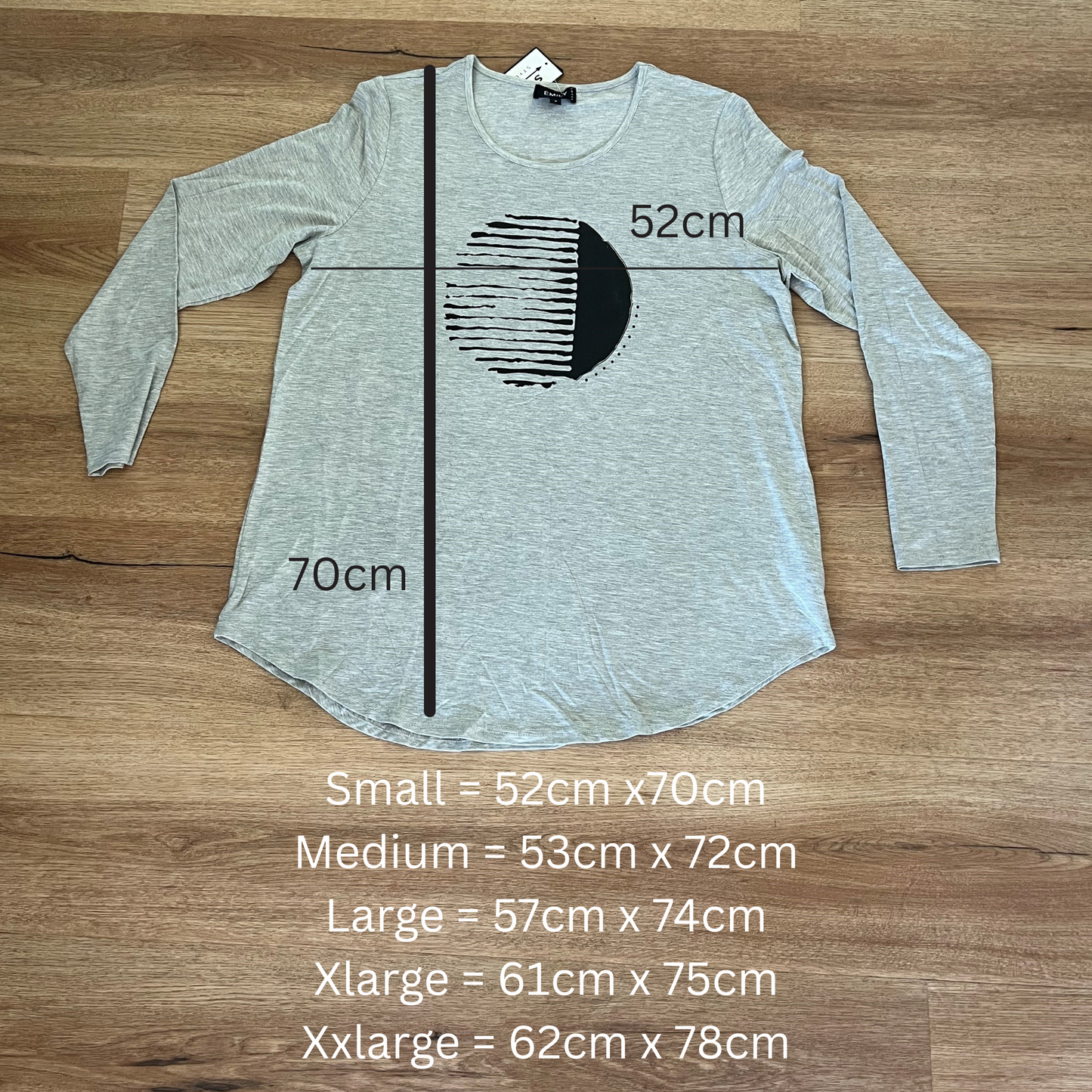 Eclipse Long Sleeve Tee - Grey