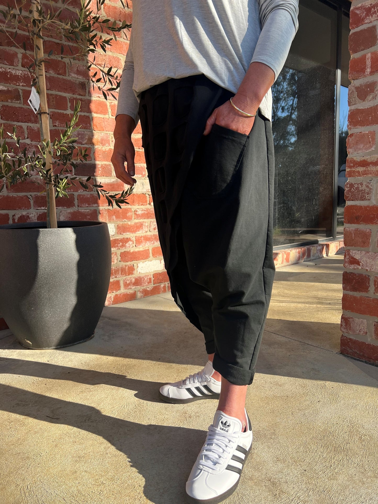 Courtney Cut Out Wrap Pants