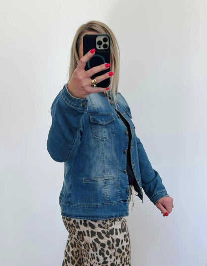 Military Jacket - Denim