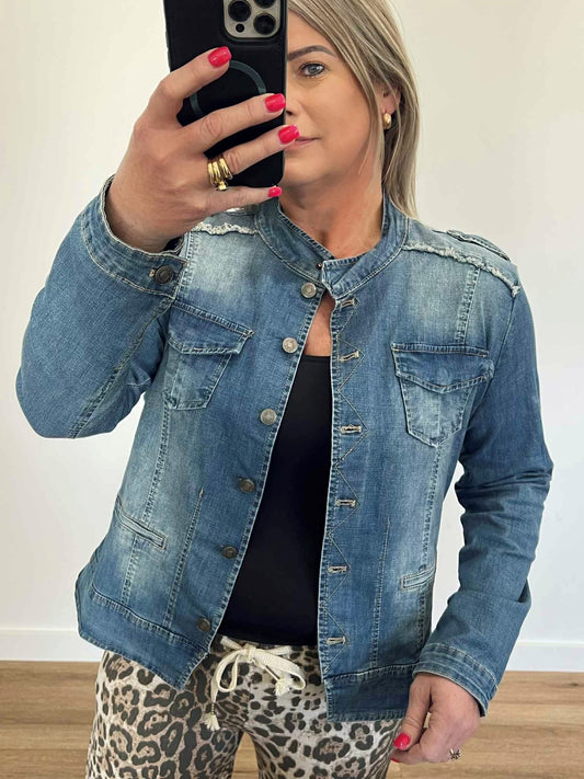 Military Jacket - Denim