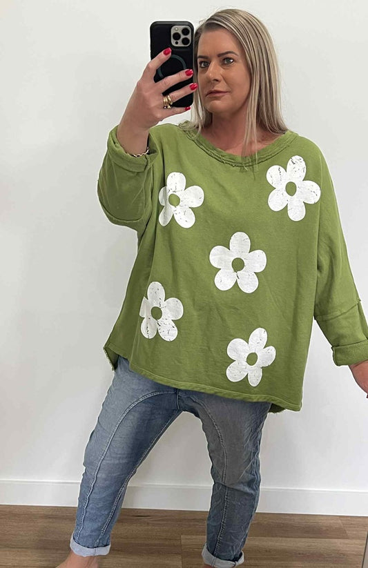 Daisy Sweat - Moss