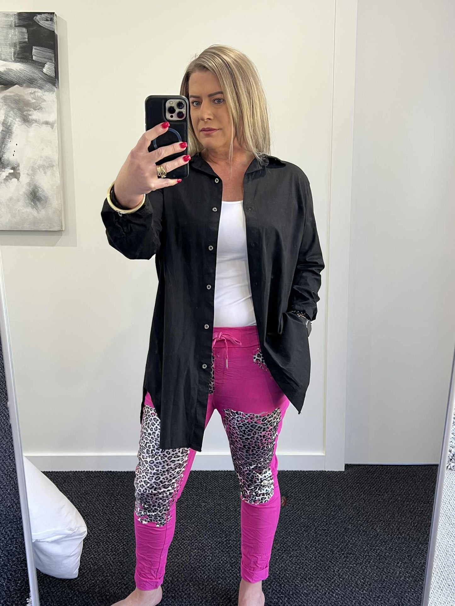 Leopard Splash Joggers