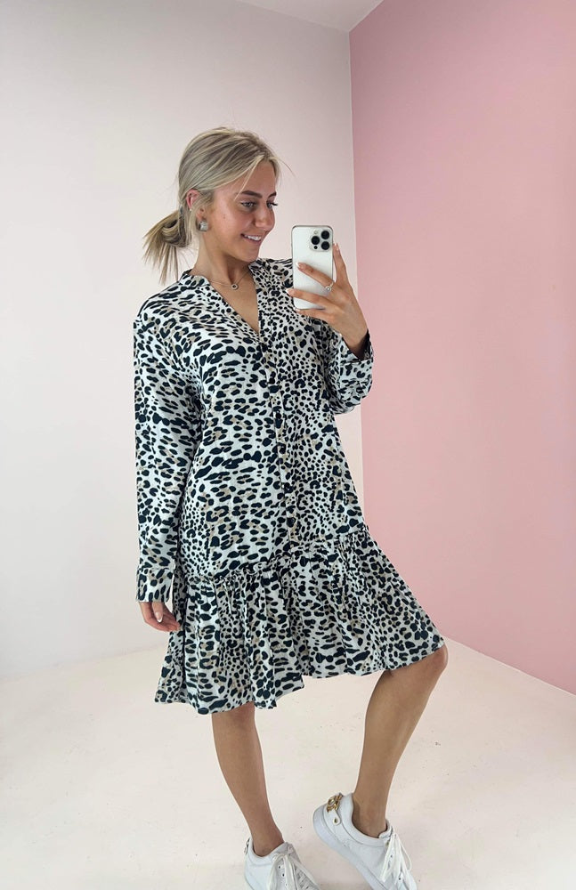 Lozzie Leopard Dress