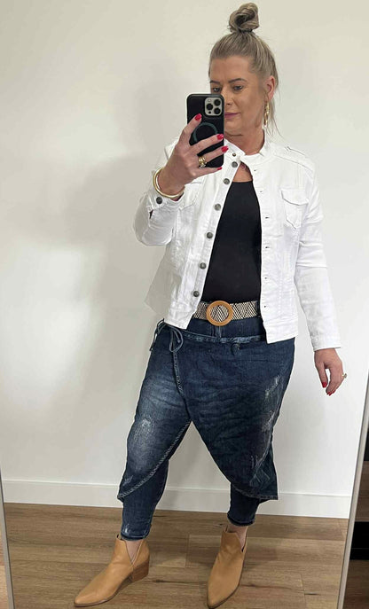Winona Wrap Front Jeans
