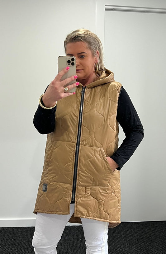 Rita Vest - Camel