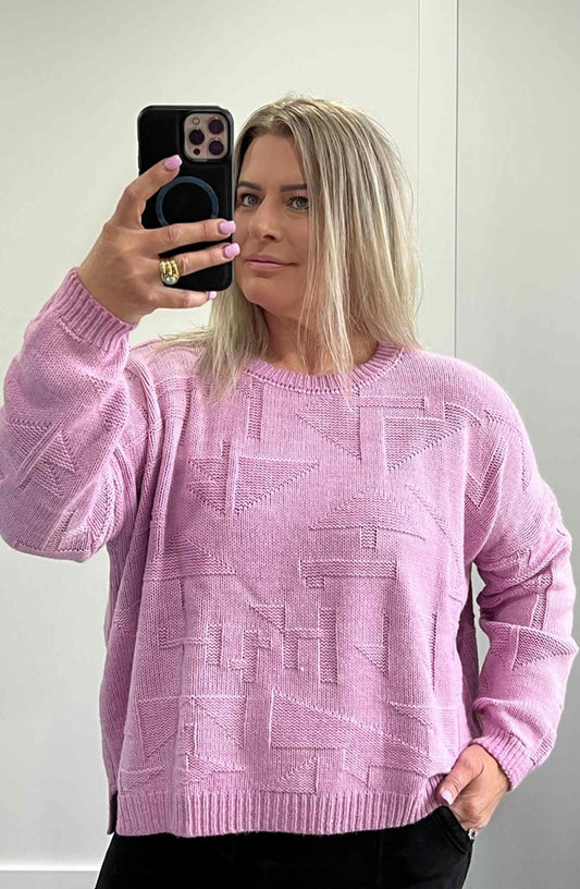 Savoy Knit - Pink