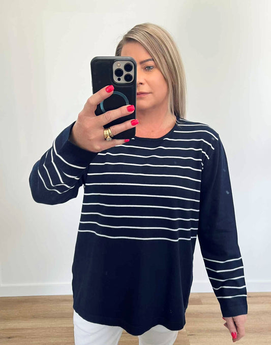 Jayne Button Back Knit