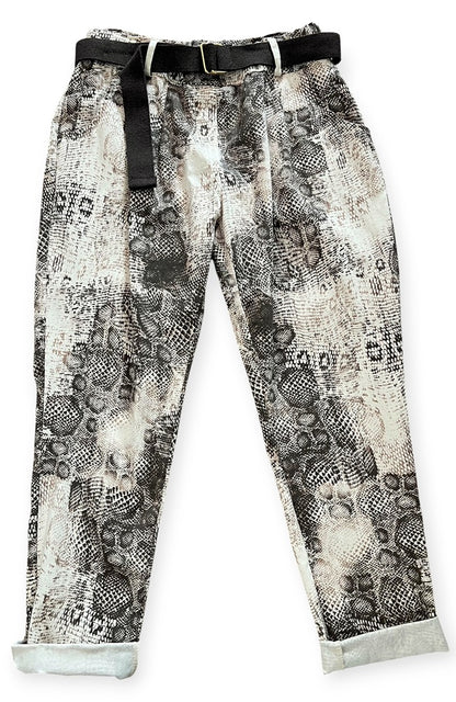 Betsy Belted Snake Pant