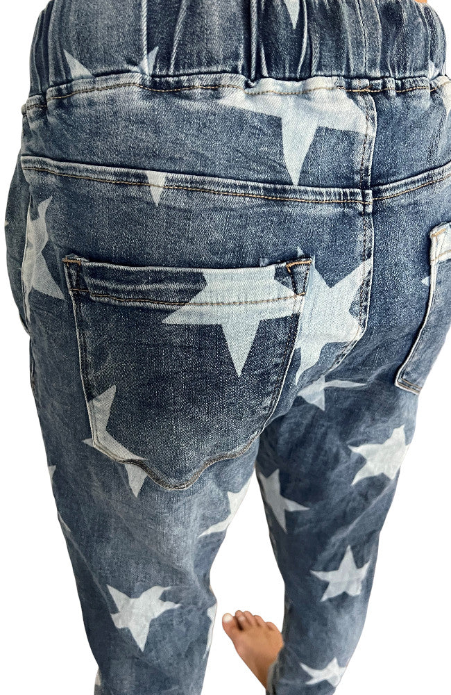 Millie Star Denim Joggers