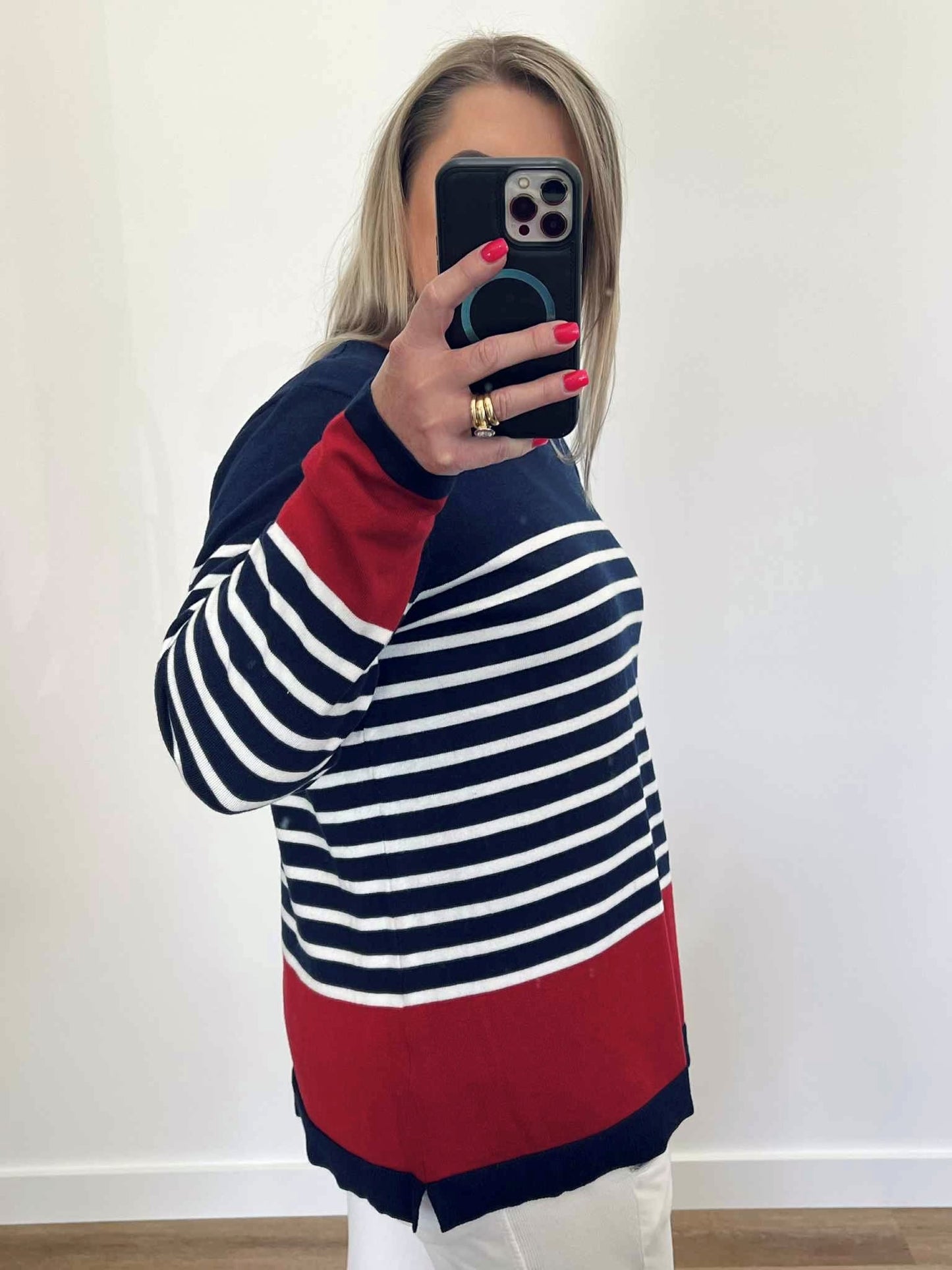 Shona Multi Stripe Knit